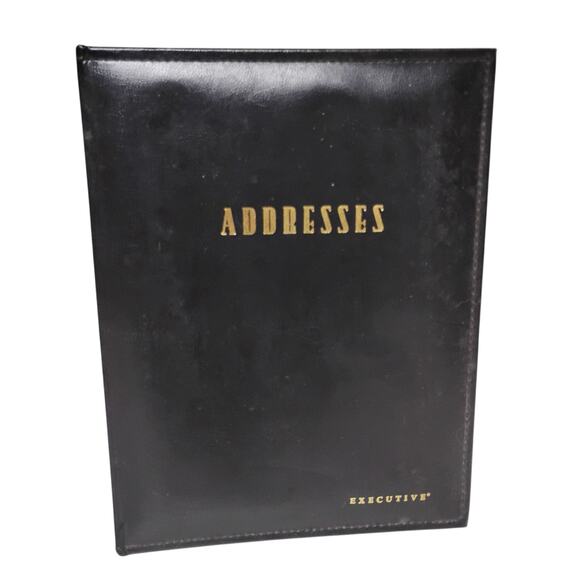 📖 Vintage Stuart Hall Address Book ✨ Retro Organizer - Picture 1 of 14